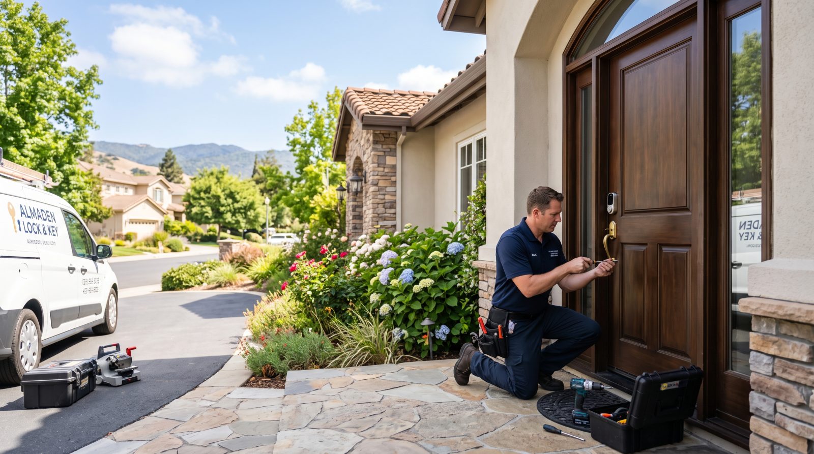 Locksmith service in Almaden Valley