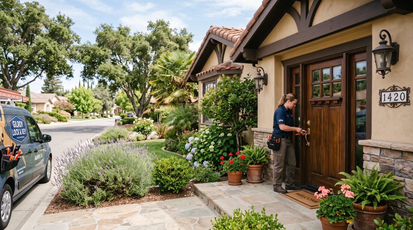 Locksmith service in Gilroy