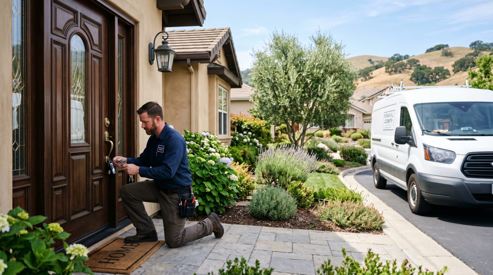 Locksmith service in Morgan Hill