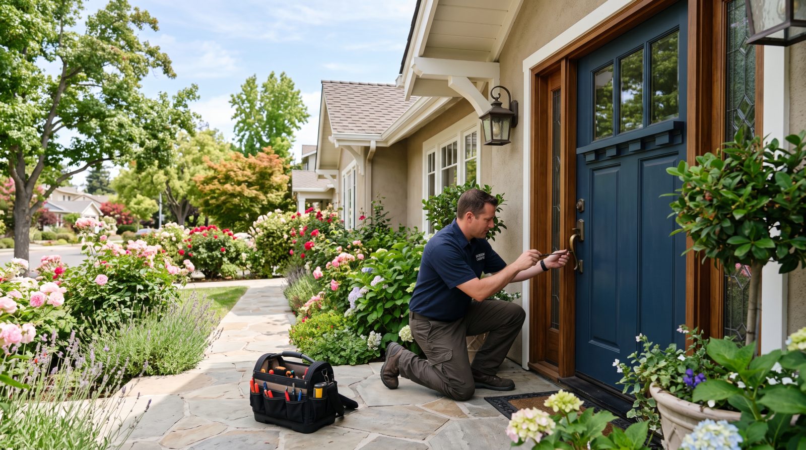 Locksmith service in Rose Garden