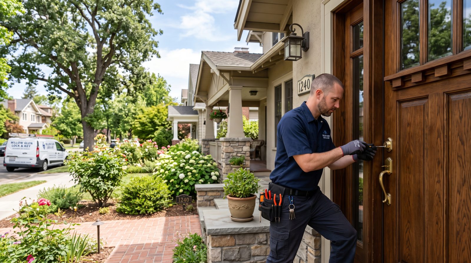 Locksmith service in Willow Glen